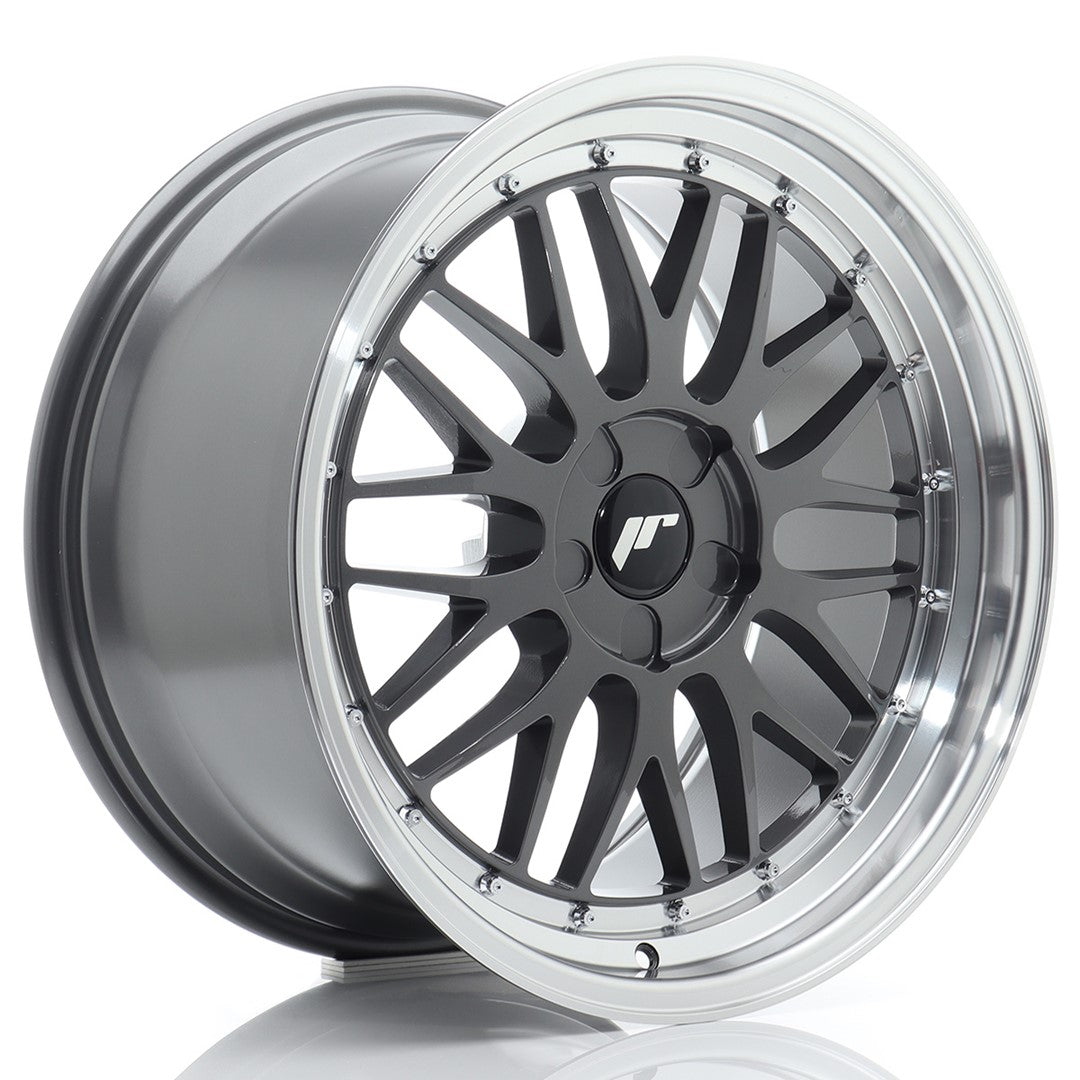 Japan Racing JR23 19x10 ET20-51 5H BLANK Hyper Gray w/ Machined Lip