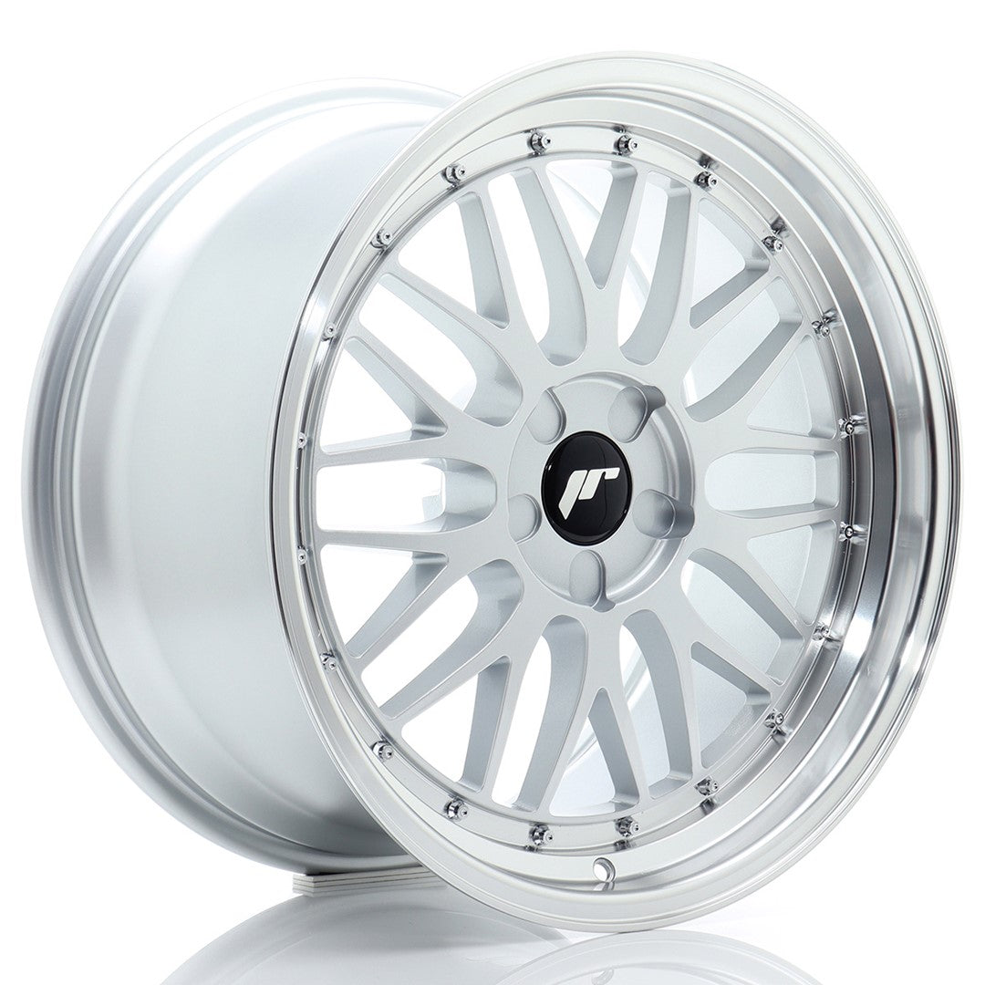 Japan Racing JR23 19x10 ET20-51 5H BLANK Hyper Silver w/ Machined Lip