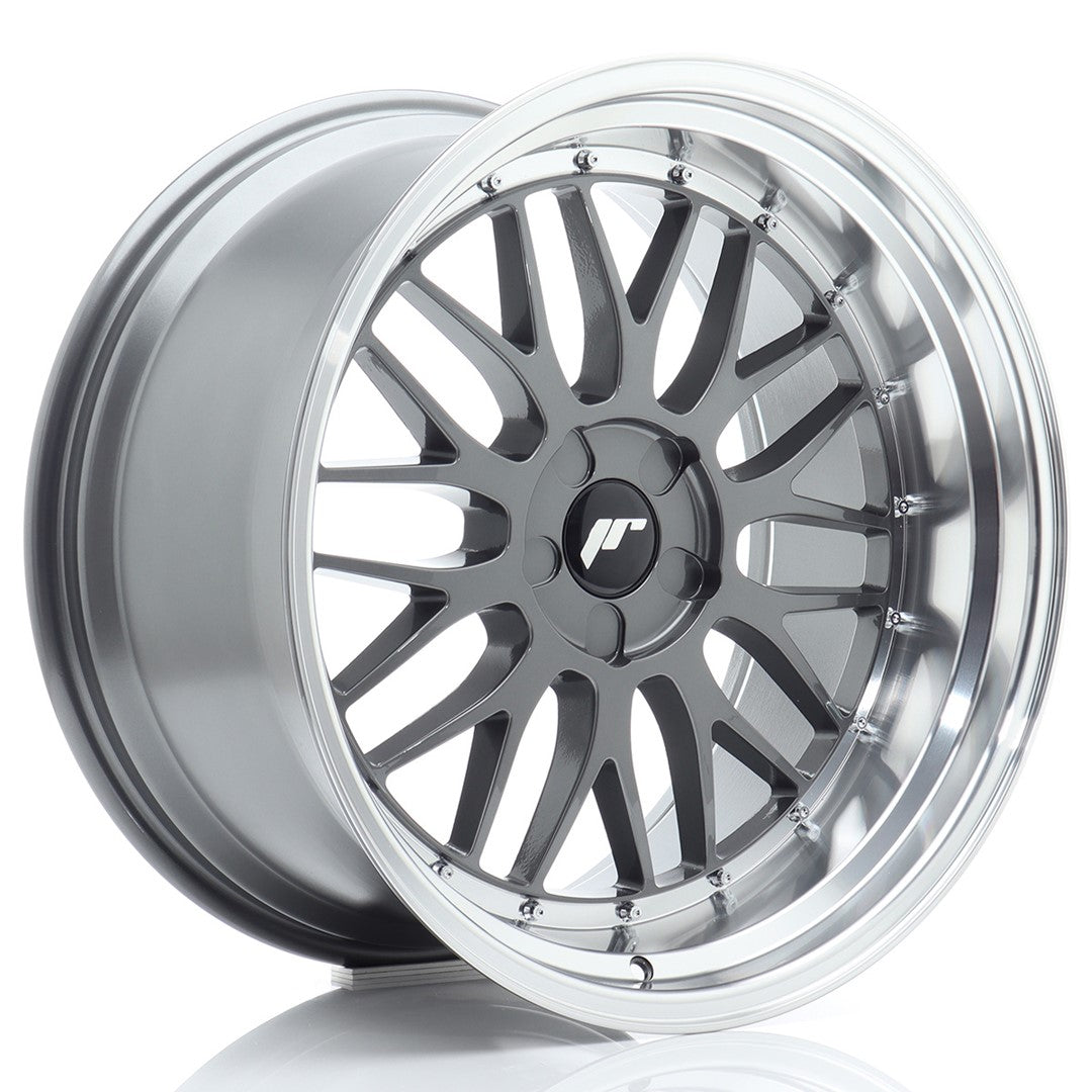 Japan Racing JR23 20x10.5 ET15-25 5H BLANK Hyper Gray w/ Machined Lip