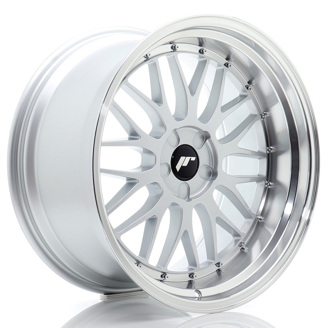 Japan Racing JR23 20x10.5 ET15-25 5H BLANK Hyper Silver w/ Machined Lip