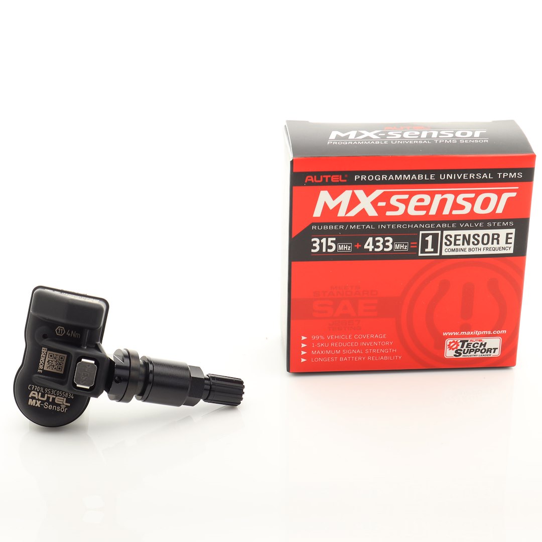 TPMS Autel MX-Sensor E 315+433MHz Metallschaft Schwarz