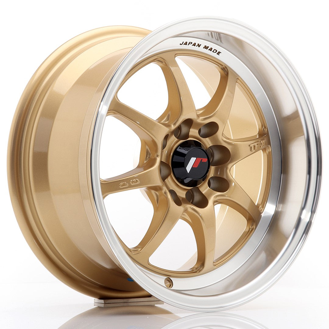 Japan Racing TF2 15x7.5 ET30 4x100/114 Gold