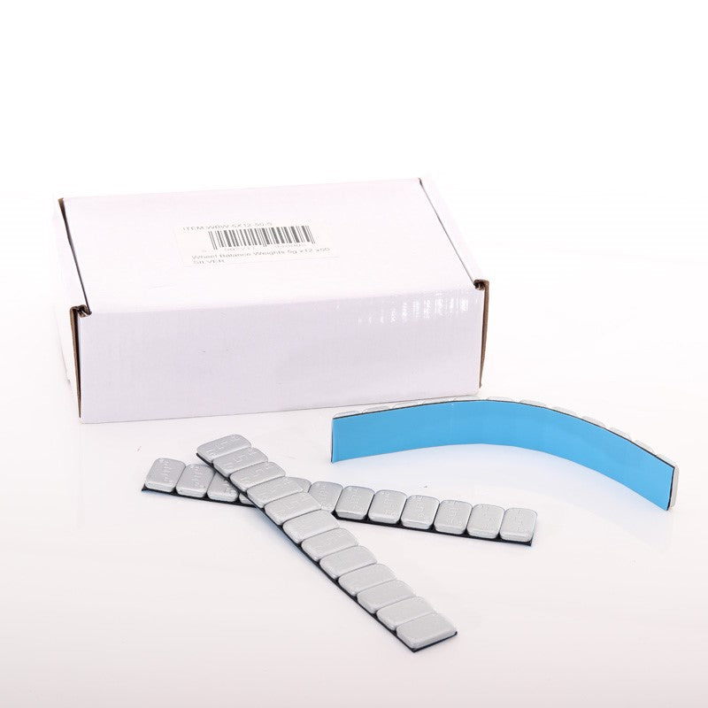 Auswuchtgewichte 5g x12 x50 SILBER