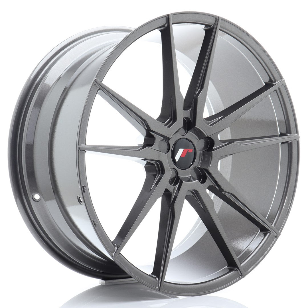 Japan Racing JR21 22x10.5 ET15-52 5H BLANK Hyper Gray