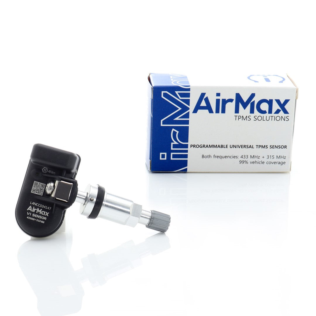 AirMax TPMS V1 Sensor 315+433MHz Metall Silber