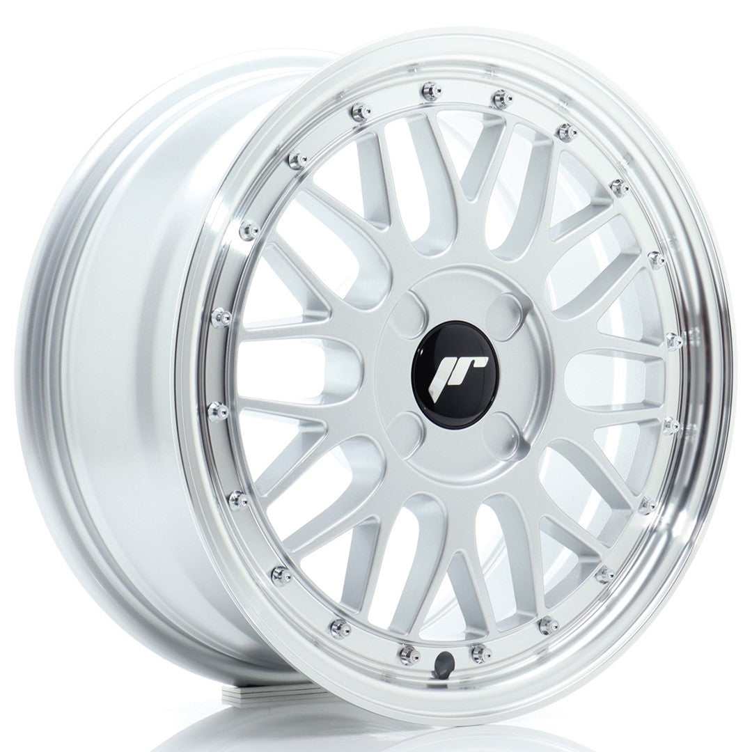 Japan Racing JR23 16x7 ET20-45 4H BLANK Hyper Silver w/ Machined Lip