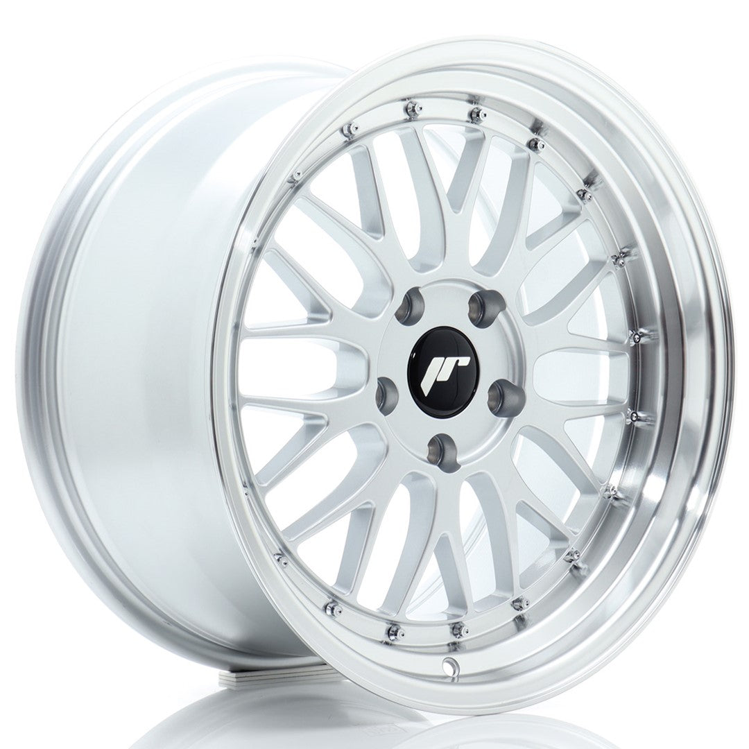 Japan Racing JR23 18x9.5 ET40 5x120 Hyper Silver w/ Machined Lip