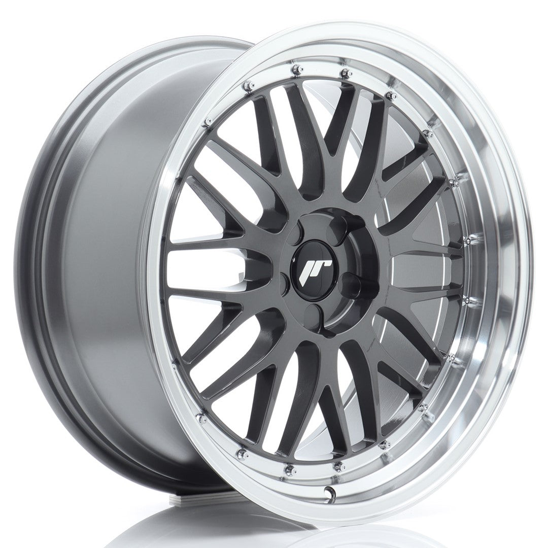 Japan Racing JR23 20x9.5 ET20-35 5H BLANK Hyper Gray w/ Machined Lip