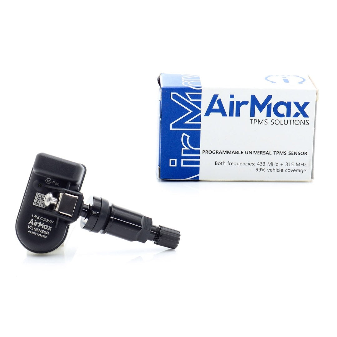AirMax TPMS V2 Sensor 315+433MHz Metall Schwarz