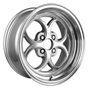 Klutch SL2 15x8.5 ET17 4x100 Silver Machined Face